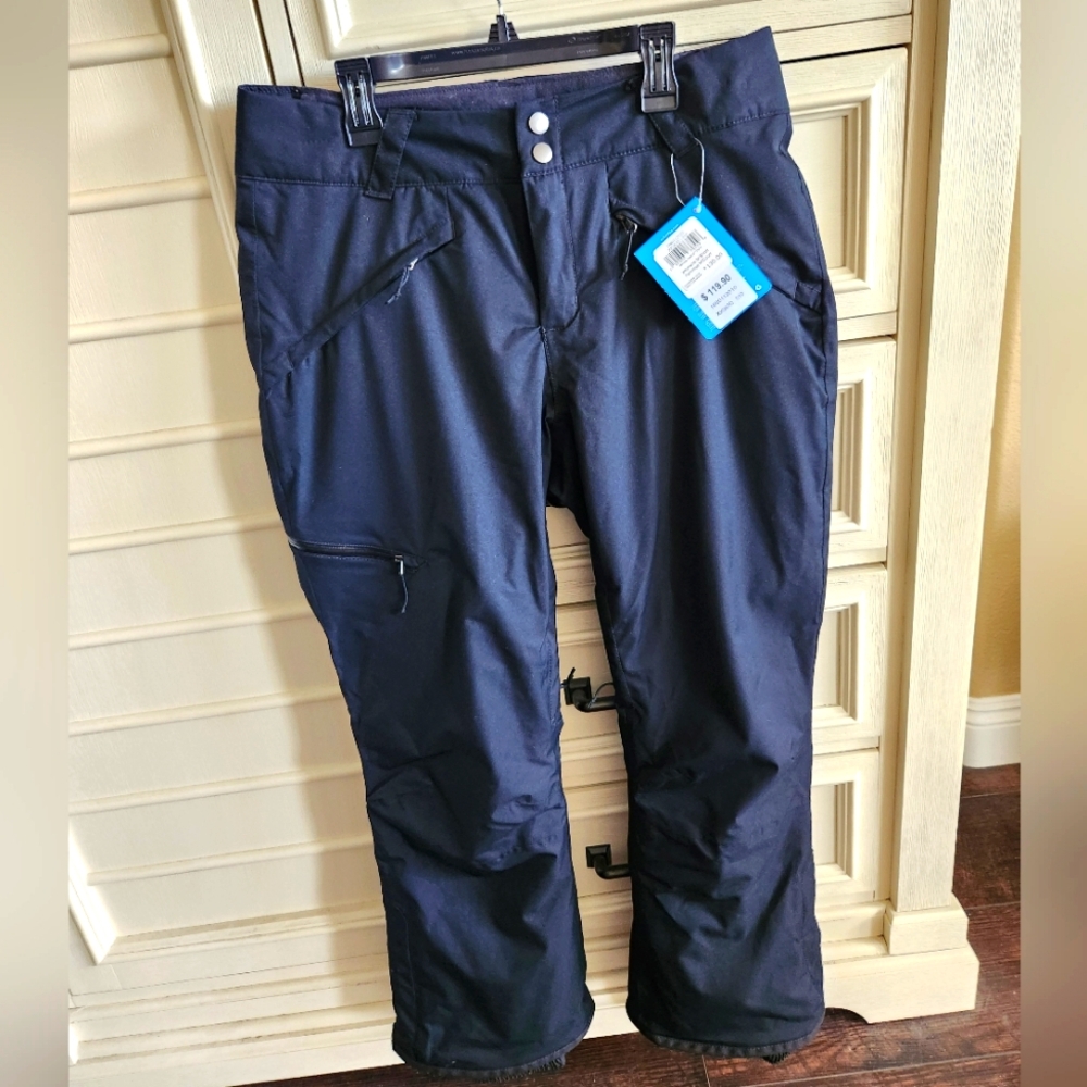 NEW NWT Women's Columbia White Peaks Snow Pants,  Size Medium Short